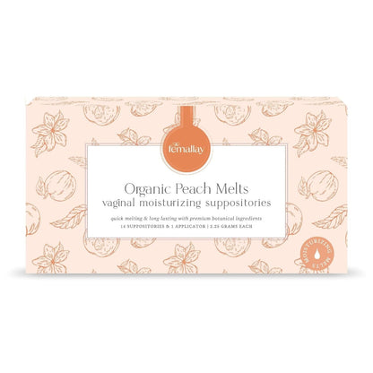 Natural Vaginal Moisturizer Suppositories 14 Pack