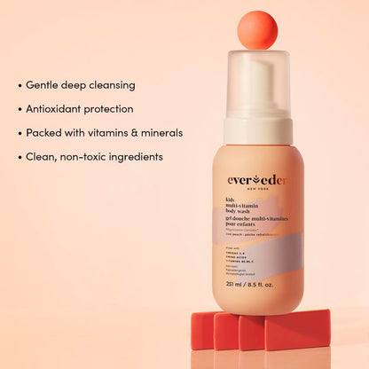 Gentle Kids Body Wash Peach Scent - Nourishing Skin Cleanser