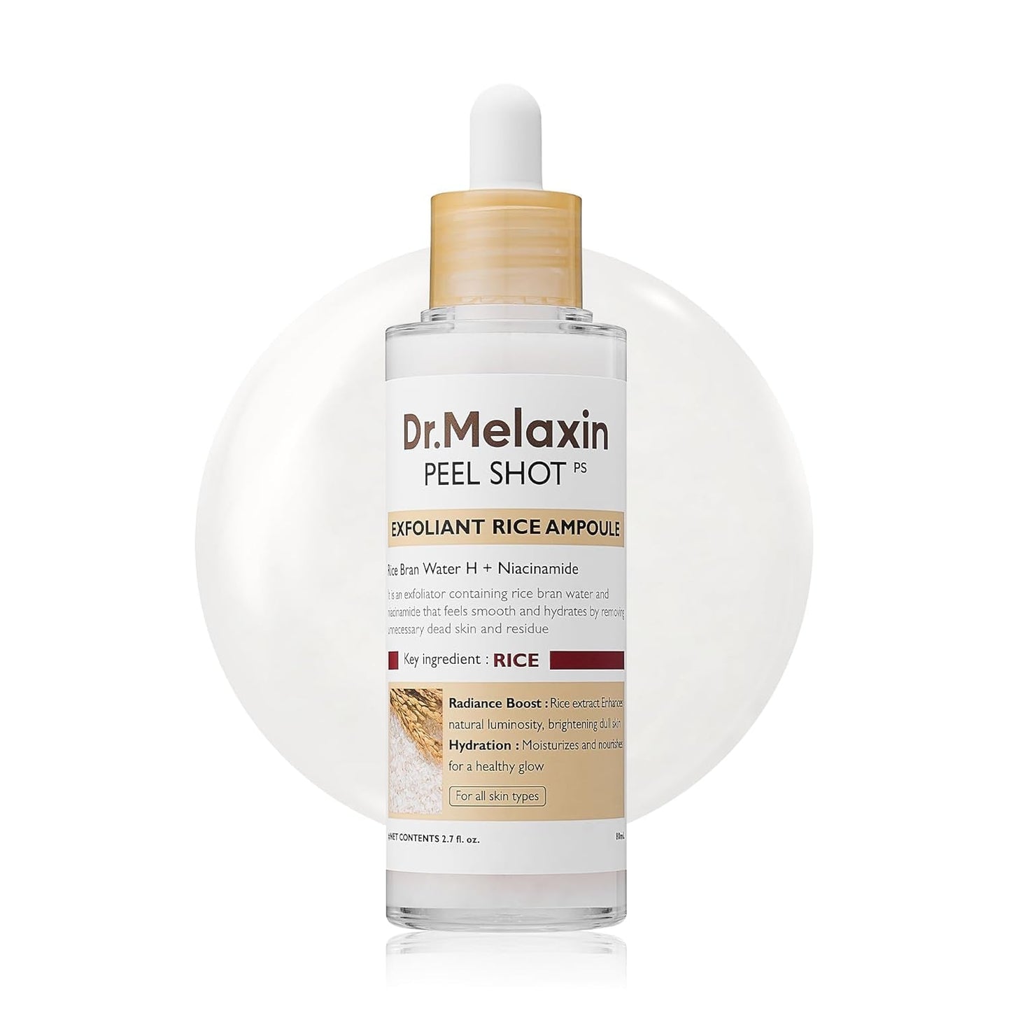 Gentle Rice Exfoliating Serum - 80ml - Mycosmeticslondon