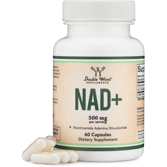 Natural NAD+ Booster Tablets - 60 Count Energy Supplement - Mycosmeticslondon