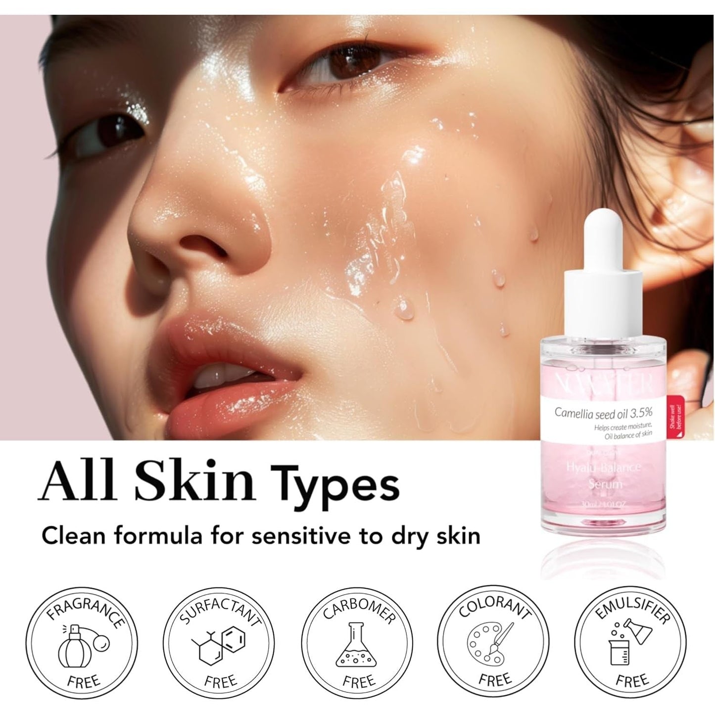 Hydrating Anti Aging Face Serum 1.01 Fl Oz
