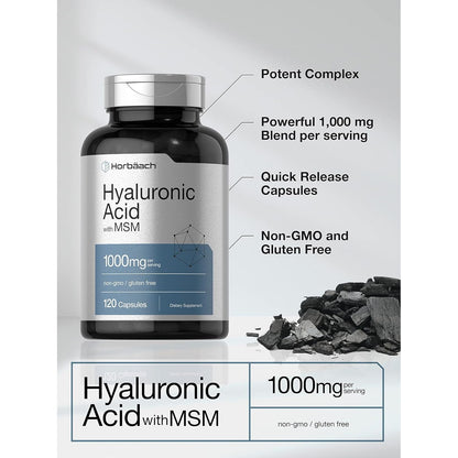 Advanced Hyaluronic Acid Joint Supplement 120 Capsules