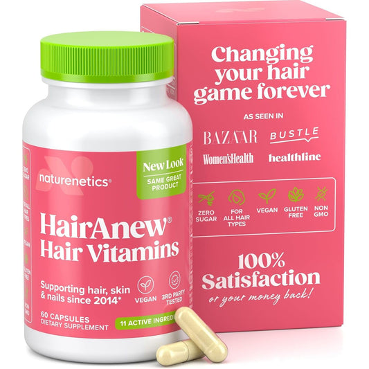 Premium Biotin Hair Growth Vitamins - 60 Capsules - Mycosmeticslondon