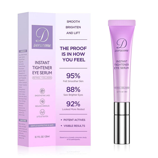 Anti Aging Eye Serum 20ml - Moisturizing Dark Circle Remover - Mycosmeticslondon