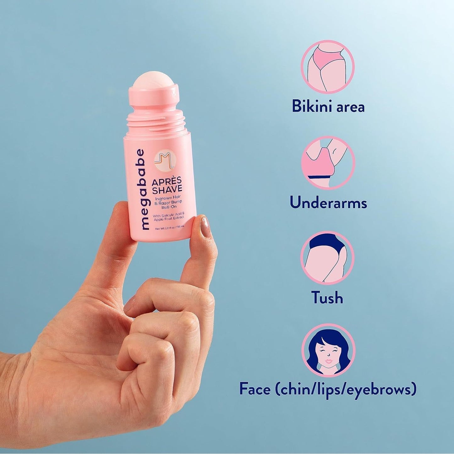 Soothing Post Shave Roll On For Ingrown Hair Relief