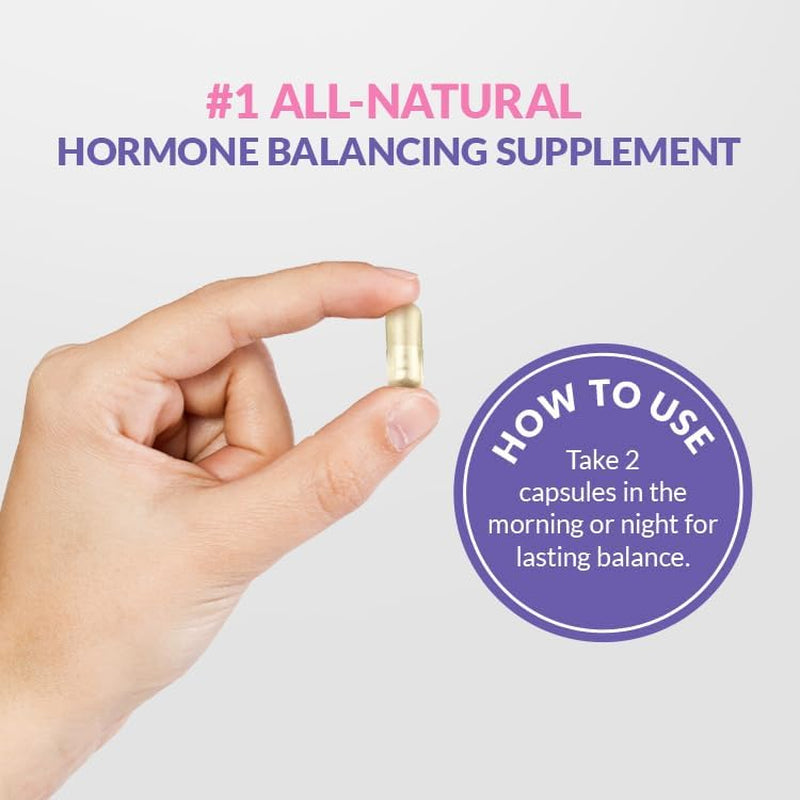 Natural Menopause Relief Supplement - 60 Capsules