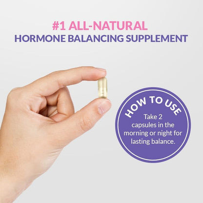Natural Menopause Relief Supplement - 60 Capsules