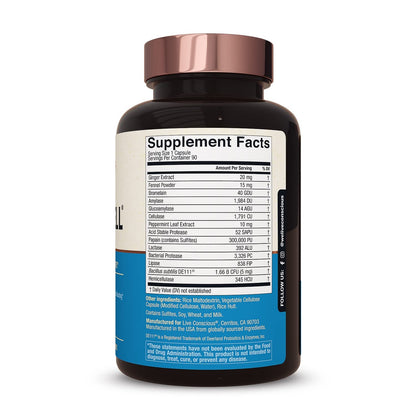 Natural Probiotic Digestive Aid Capsules
