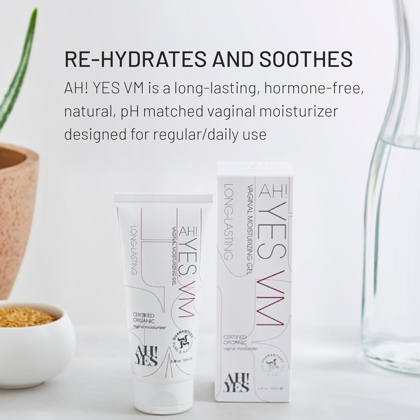 Gentle Intimate Moisturizer for Women - Natural & Hormone Free