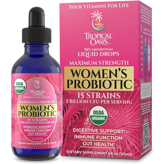 Natural Probiotic Supplement for Women - 120ml - Mycosmeticslondon
