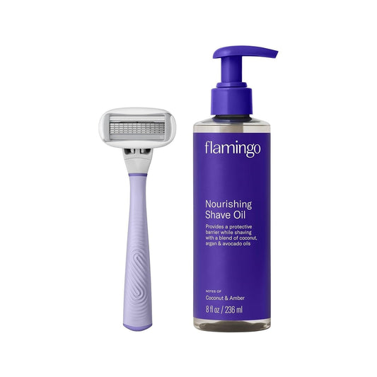 Pink Lady Shave Kit for Women - 5 Blade Razor Set - Mycosmeticslondon