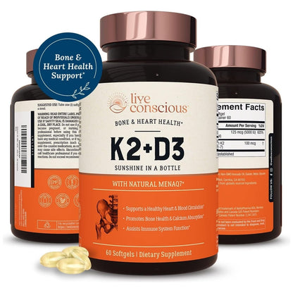 Strong Bone Vitamin D3 Softgels Supplement - Mycosmeticslondon