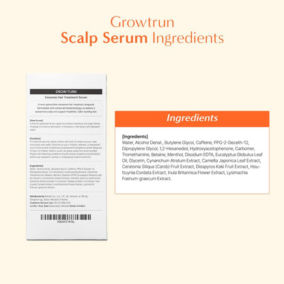 Natural Hair Regrowth Serum with Applicator Brush
