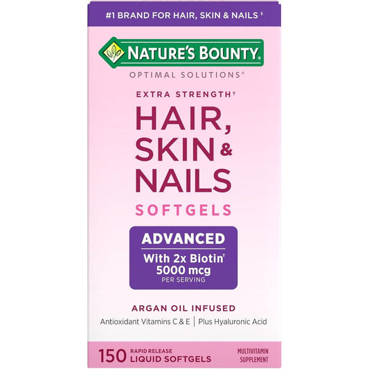 Premium Hair Skin Nails Vitamins with Biotin - Mycosmeticslondon