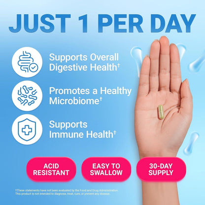Probiotic Supplement 60 Billion CFU with Prebiotics