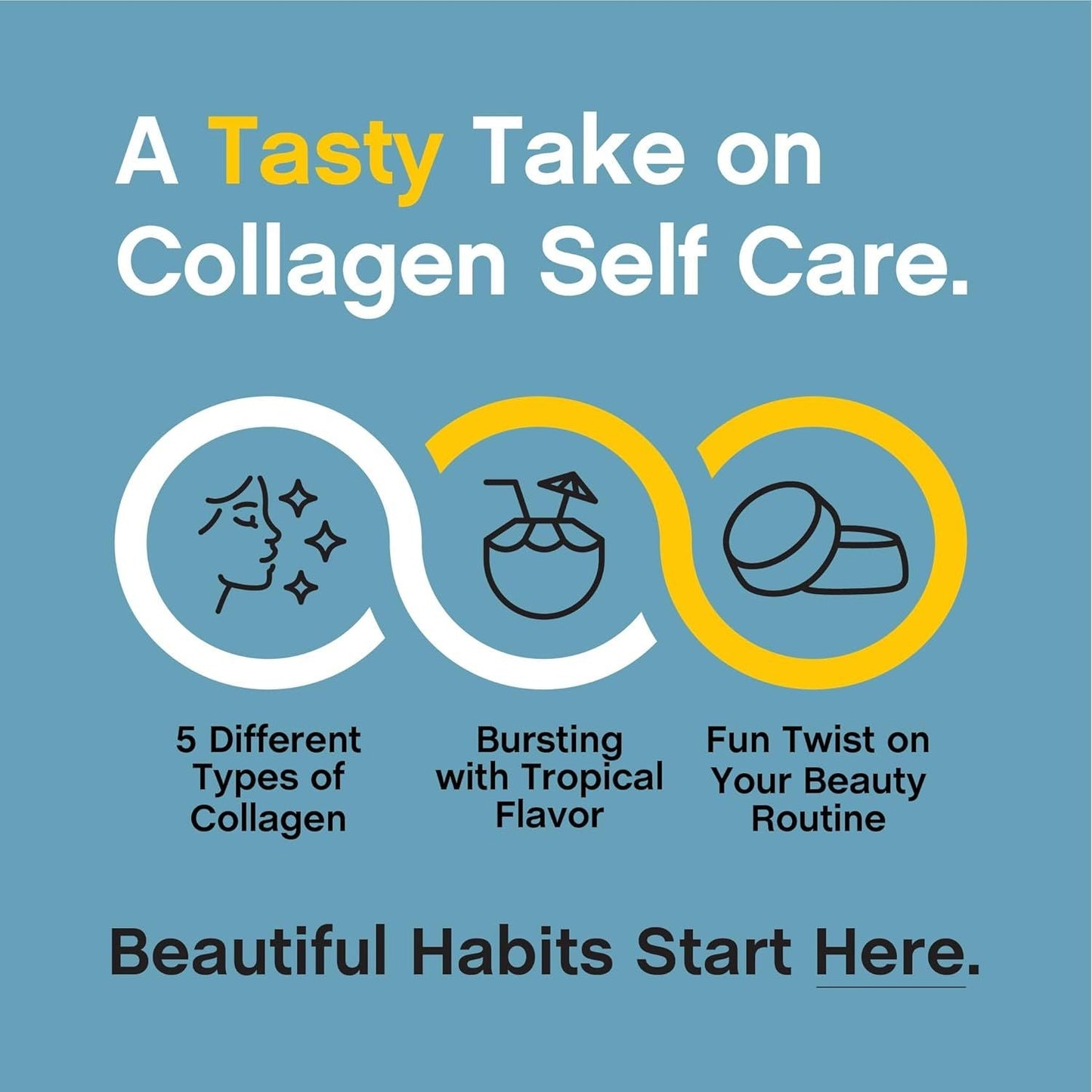 Vital Collagen Gummies for Glowing Skin and Healthy Hair