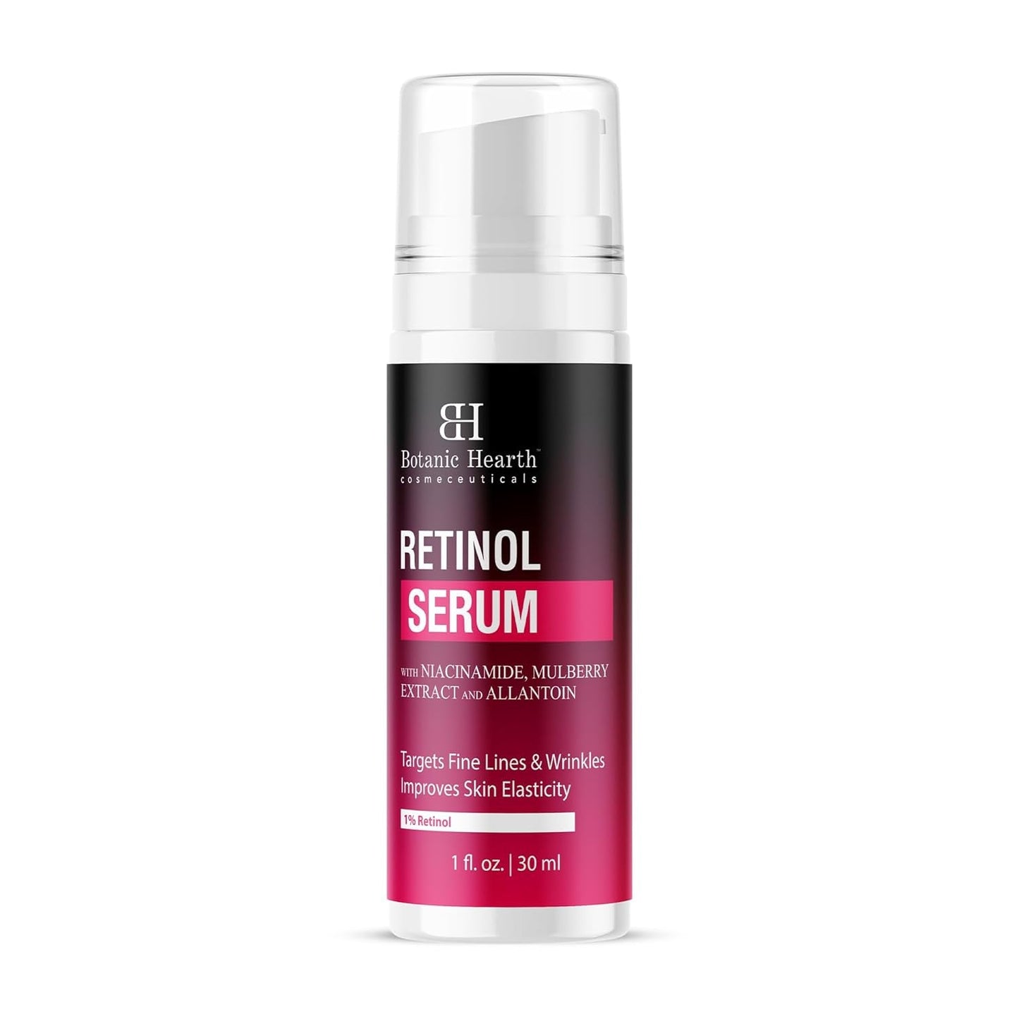Natural Anti Aging Face Serum with Retinol 30ml - Mycosmeticslondon