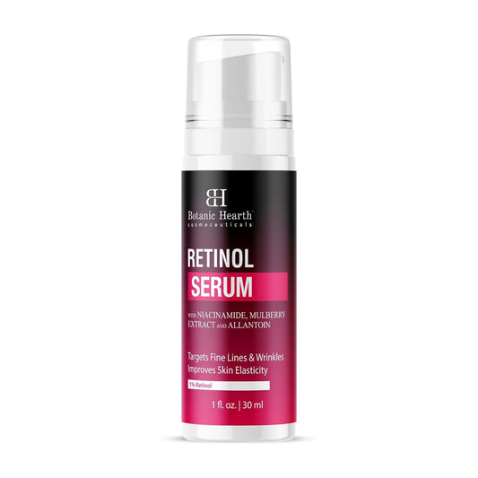 Natural Anti Aging Face Serum with Retinol 30ml - Mycosmeticslondon