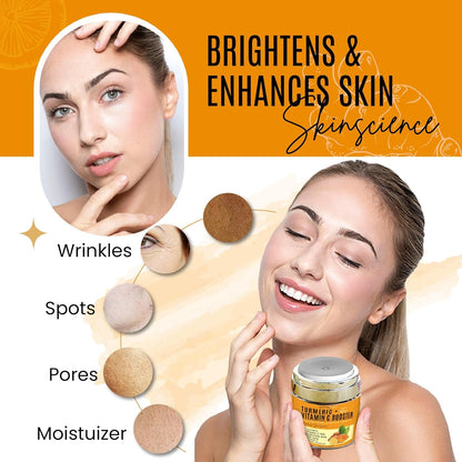 Natural Turmeric Face Cream with Vitamin C - 50ml