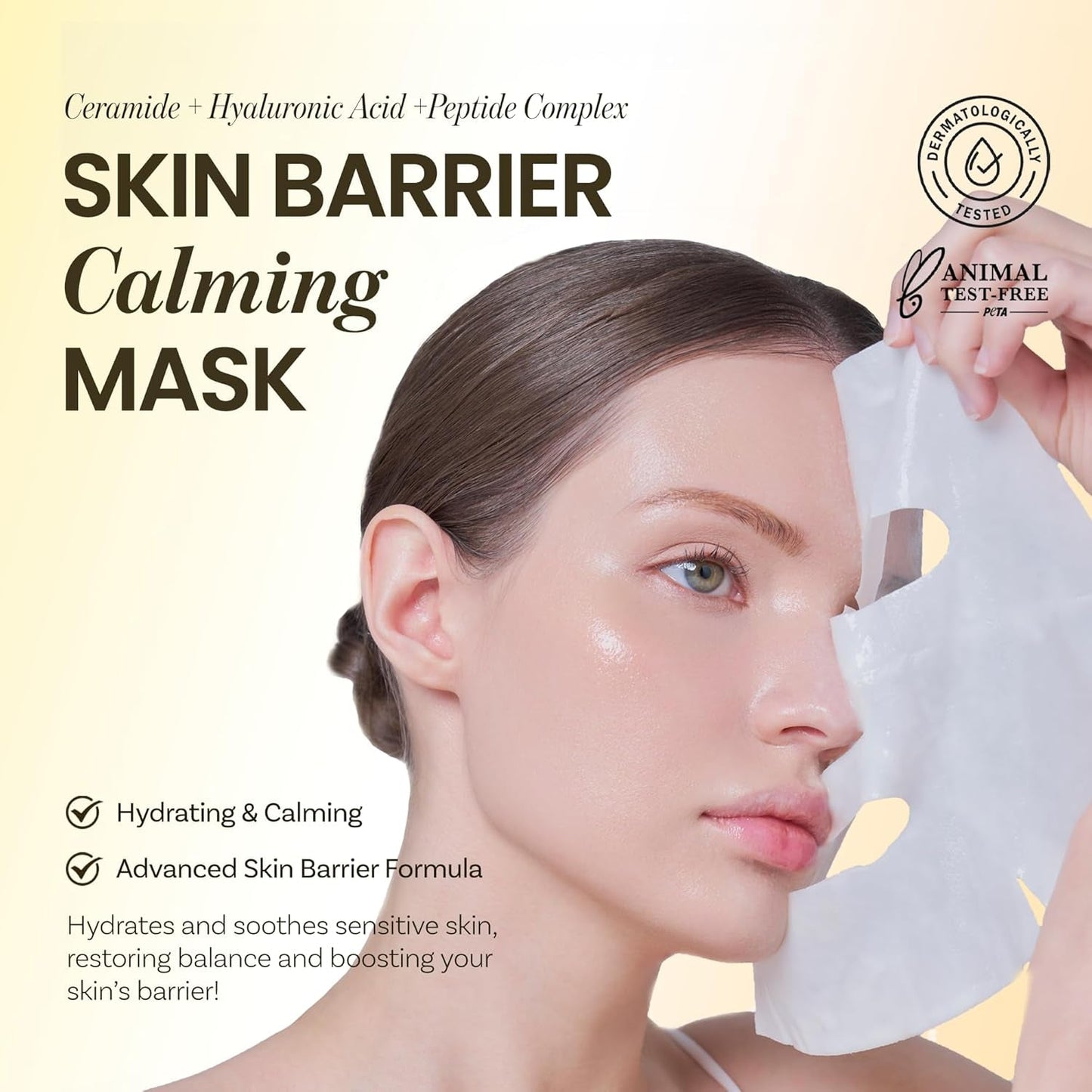 Gentle Soothing Face Mask Pack - 6 Hydrating Sheets