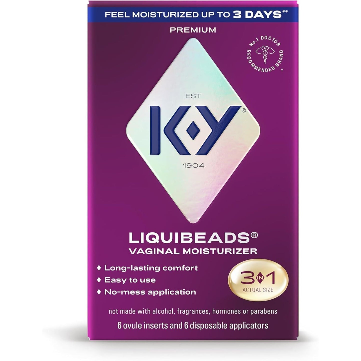 Gentle Vaginal Moisturizer Inserts for Dryness Relief - Mycosmeticslondon