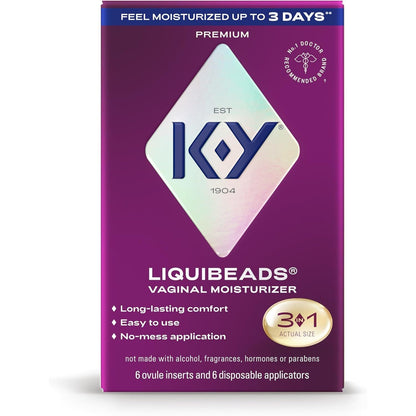 Gentle Vaginal Moisturizer Inserts for Dryness Relief - Mycosmeticslondon