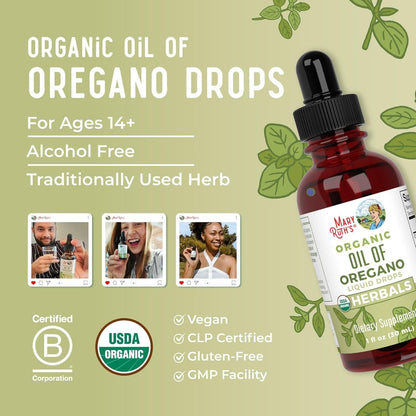 Natural Oil of Oregano Immunity Booster Drops