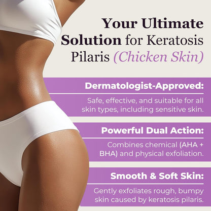Exfoliating Body Scrub for Rough Skin - Gentle Glow