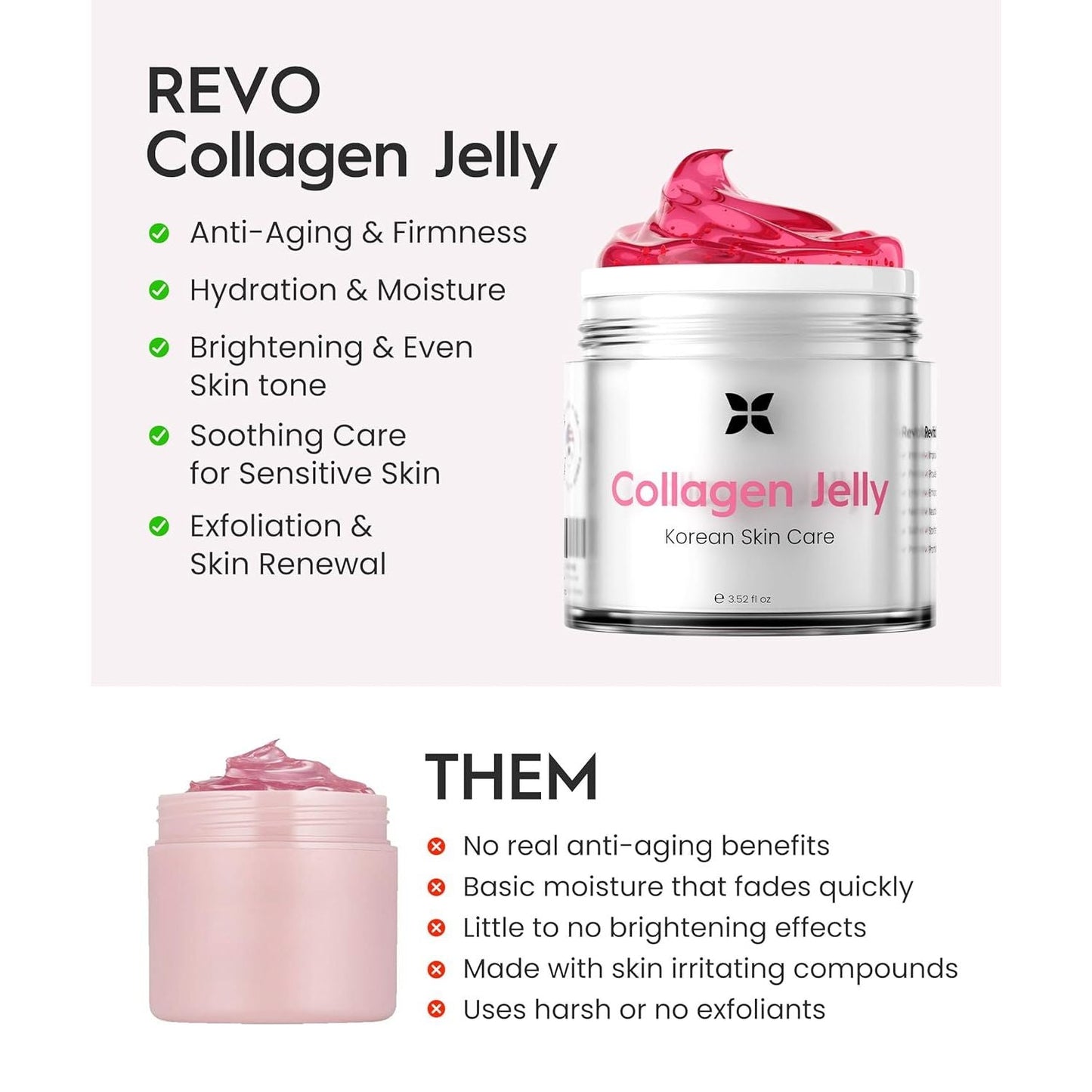 Intensive Collagen Face Jelly 104ml - Hydrating Glow Serum