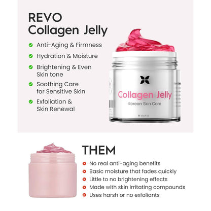 Intensive Collagen Face Jelly 104ml - Hydrating Glow Serum