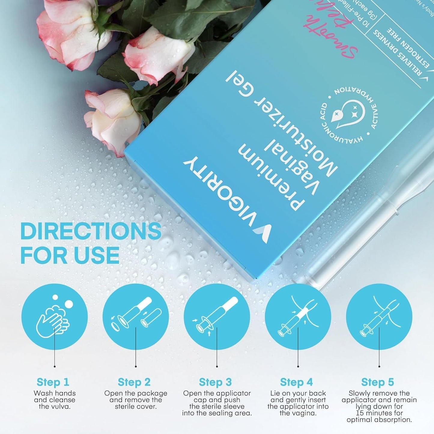 Natural Intimate Moisturizing Gel for Dryness Relief