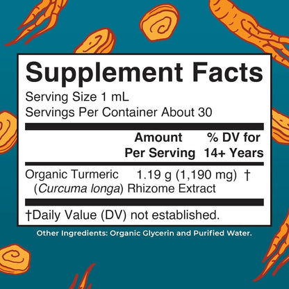 Natural Turmeric Extract Supplement for Immune Support