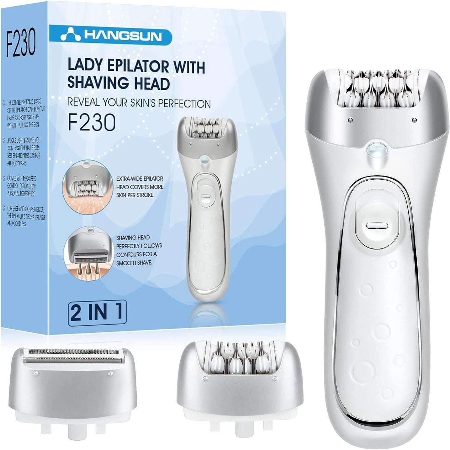 Easy Hair Removal Epilator Device - Mycosmeticslondon