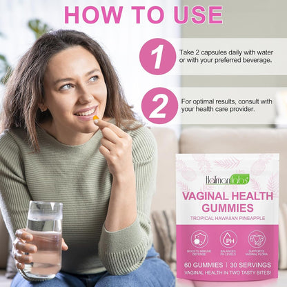 Natural Vaginal Balance Gummies for Women's Health
