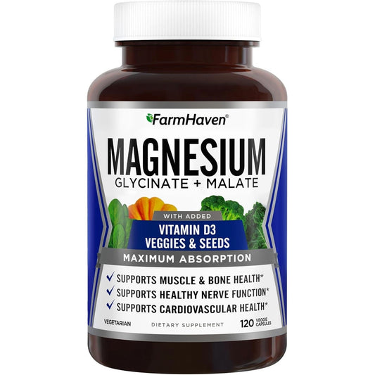 Best Magnesium Supplement with Vitamin D3 for Muscle & Bone Health - Mycosmeticslondon