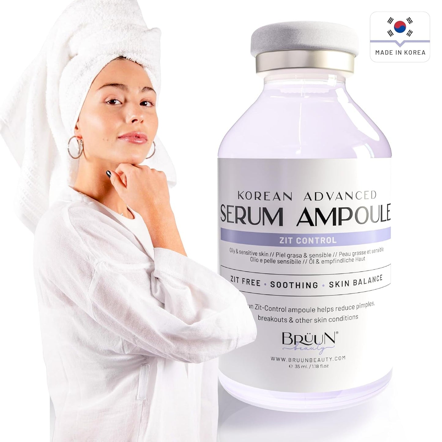 Korean Intensive Serum Ampoule 35ml | Fast Absorbing Skin Revitalizer