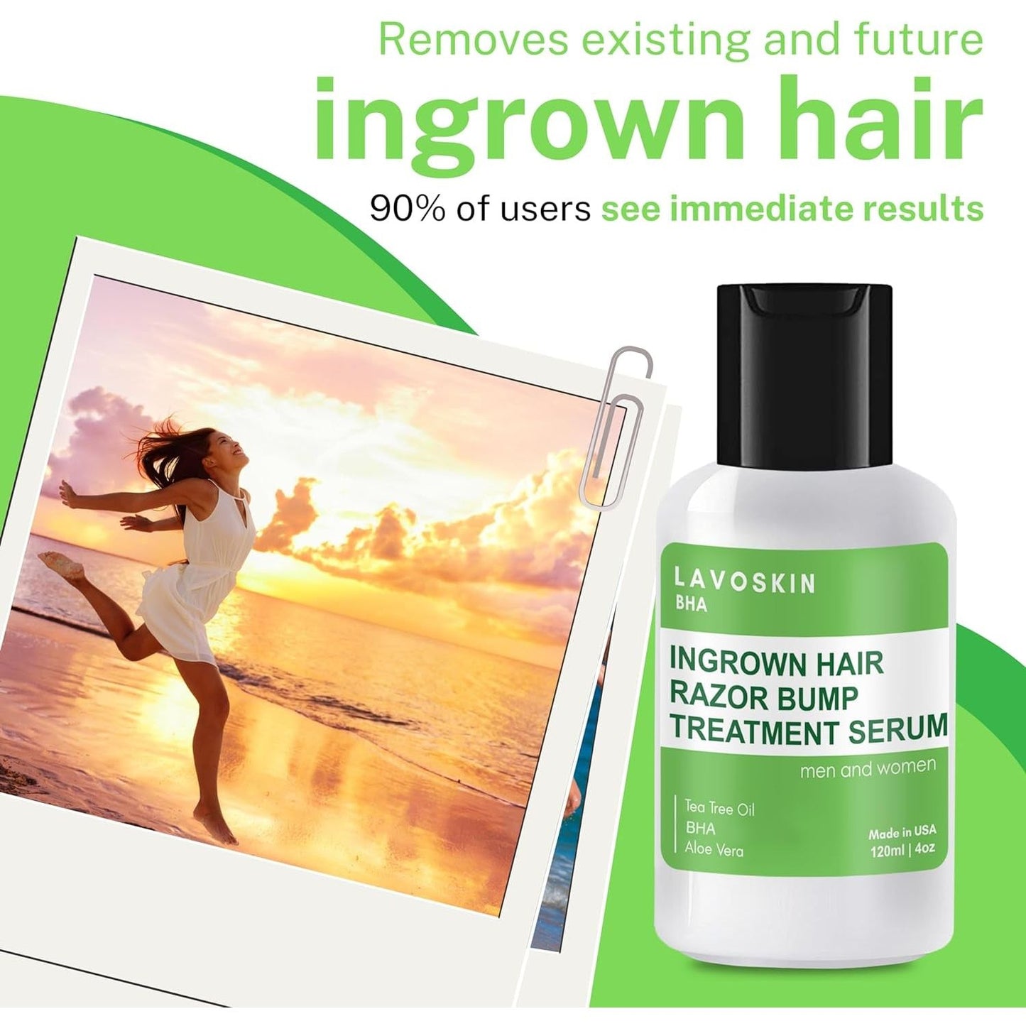 Gentle Tea Tree Ingrown Hair Serum 120ml