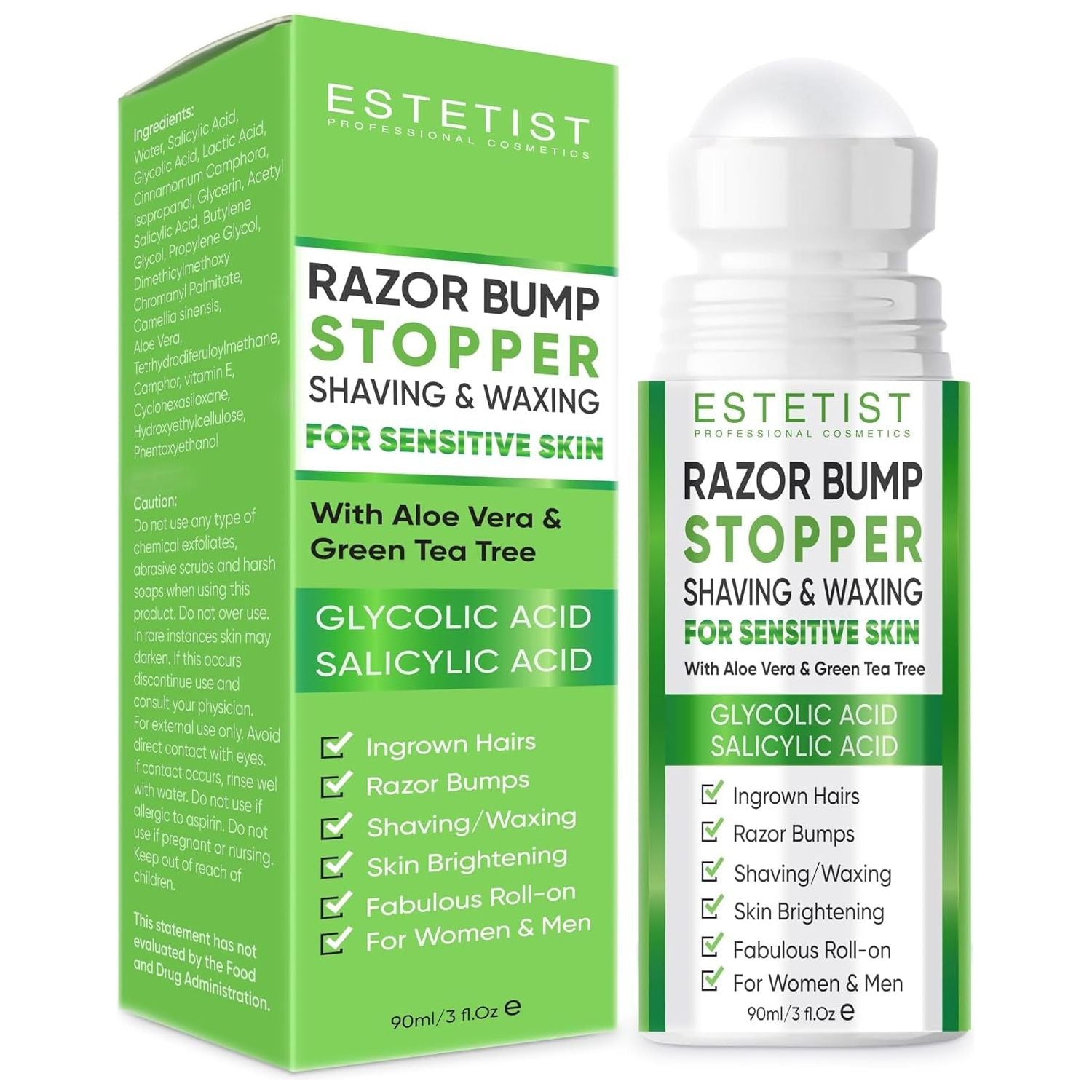Soothing Razor Bump Cream for Sensitive Skin - Mycosmeticslondon
