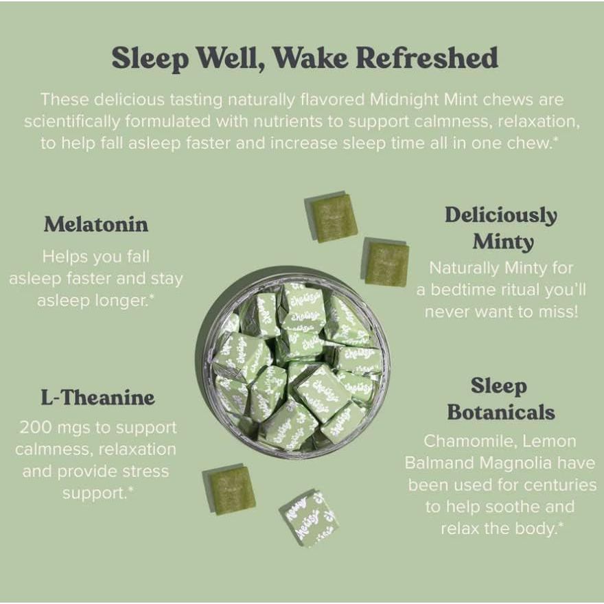 Calming Nighttime Sleep Gummies with Melatonin & Herbs