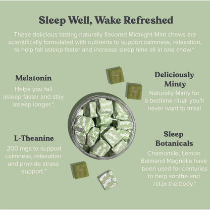 Calming Nighttime Sleep Gummies with Melatonin & Herbs