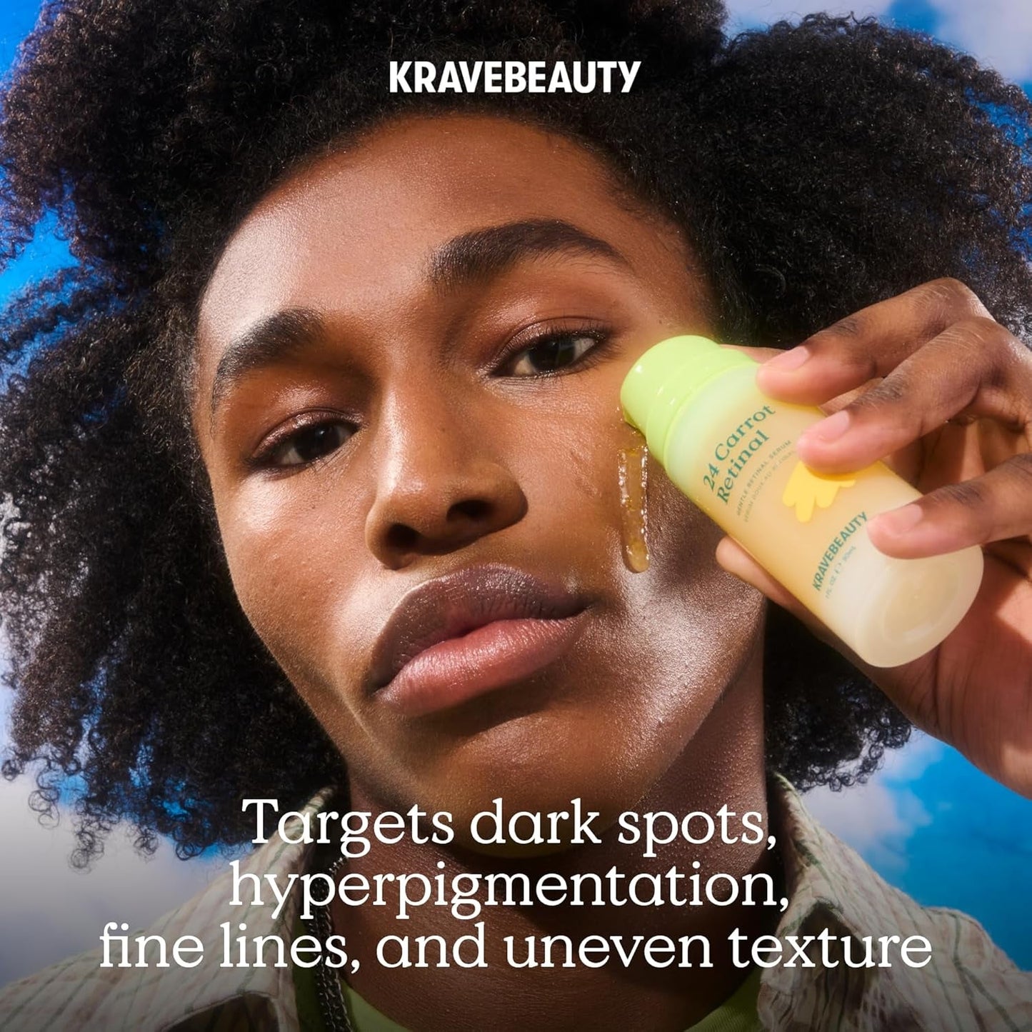 Krave Beauty 24 Carrot Retinal 30ml Gentle Formula Bright Skin