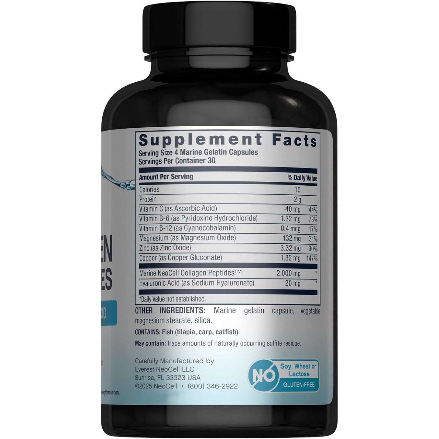 Premium Collagen Peptides Capsules for Glowing Skin