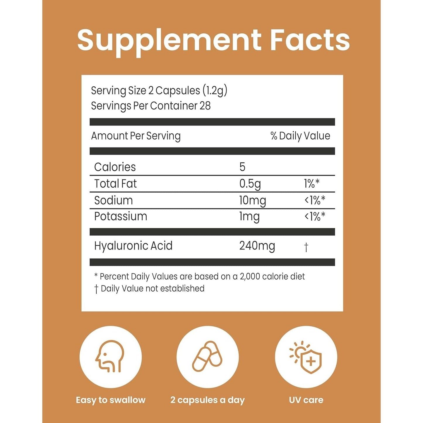 Hydrating Double Action Skin Supplements - 56 Capsules