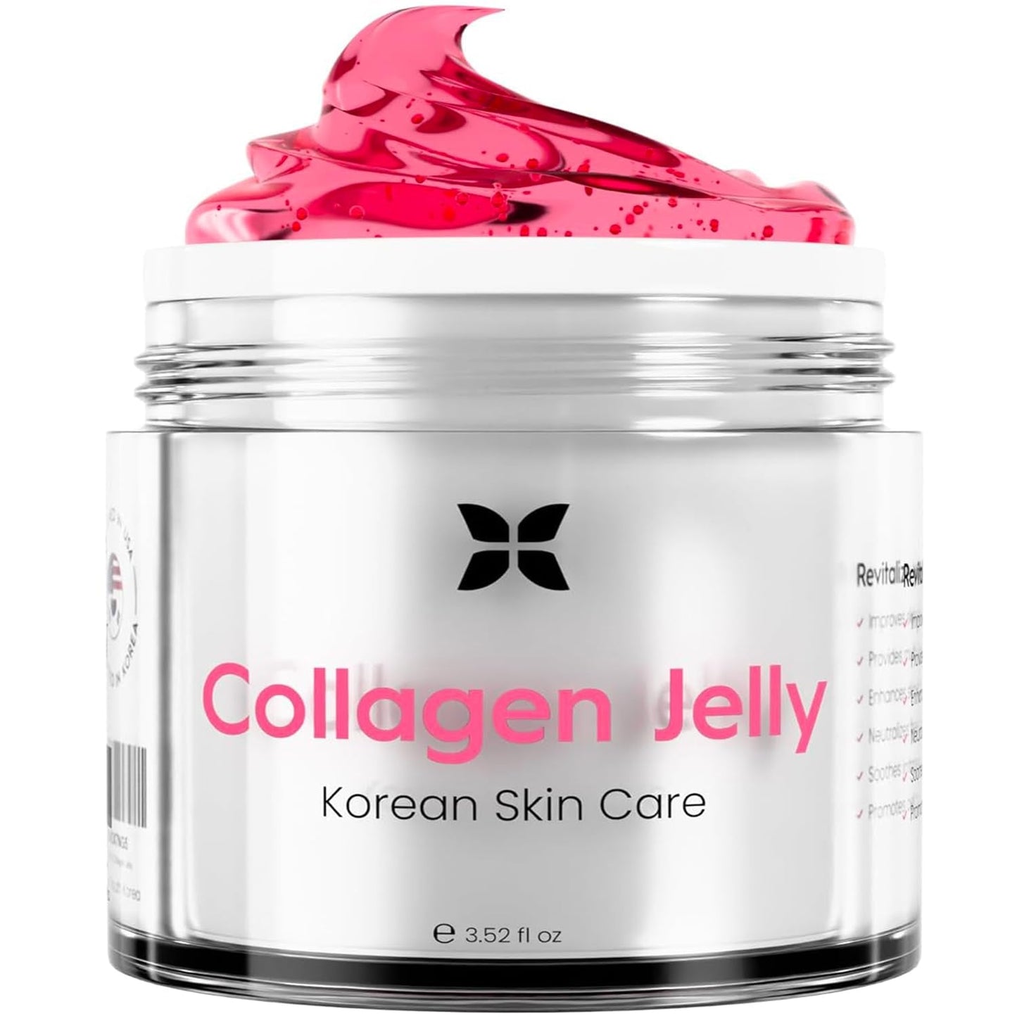 Intensive Collagen Face Jelly 104ml - Hydrating Glow Serum - Mycosmeticslondon