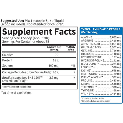 Natural Collagen Protein Powder for Skin and Joint Health