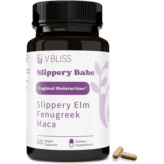 Natural Vaginal Dryness Relief Supplement - 60 Capsules - Mycosmeticslondon