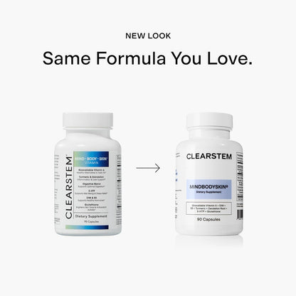Natural Vitamin for Acne Relief and Mood Support Capsules