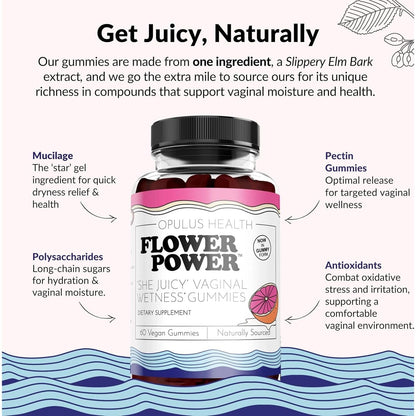 Natural Vaginal Health Wetness Gummies for Women