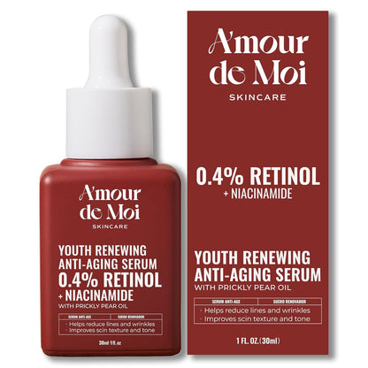 Anti-Aging Face Serum with Retinol and Niacinamide 30ml - Mycosmeticslondon
