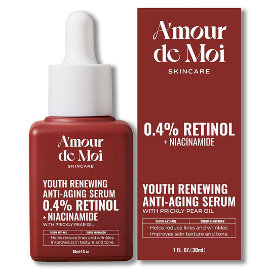 Anti-Aging Face Serum with Retinol and Niacinamide 30ml - Mycosmeticslondon